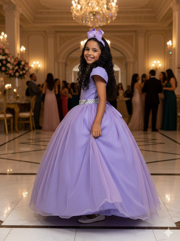 Vestido Marie Longo Heloisa Lilas