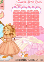 Vestido Bella Child Martina Rosa Bebe