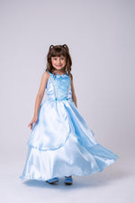 Fantasia Princesa Belli Longa Princesa Azul Modelo 3