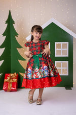 Vestido Marie Magia De Natal Vermelho