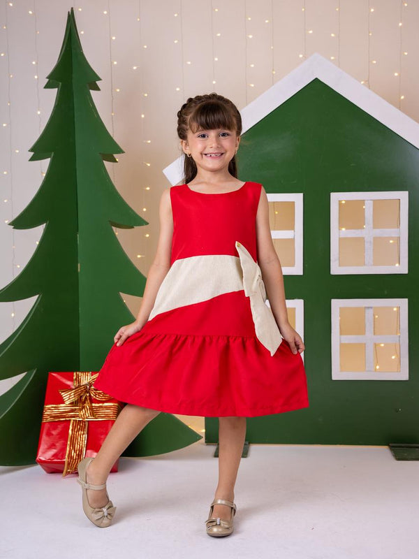 Vestido Blogueirinha Rafa Vermelho - Natal