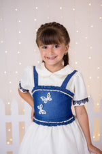 Vestido Blogueirinha Jhenni Off + Colete Jeans