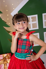 Vestido Marie Aurora Natalino Vermelho - Natal
