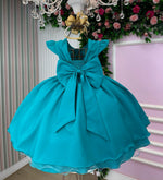 Vestido Ysa Kids Francine Verde Jade