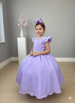 Vestido Ysa Kids Ariane Longo Lilás