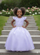 Vestido Ysa Kids Ariane Longo Lavanda
