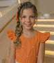 Vestido Ysa Kids Ariane Longo Terracota