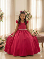 Vestido Ysa Kids Ariane Longo Pink