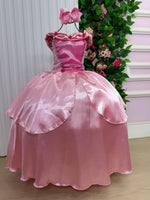 Fantasia Princesa Belli Longa Princesa Rosa - Modelo 3