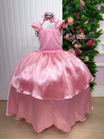 Fantasia Princesa Belli Longa Princesa Rosa - Modelo 3
