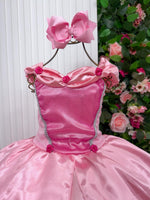Fantasia Princesa Belli Longa Princesa Rosa - Modelo 3