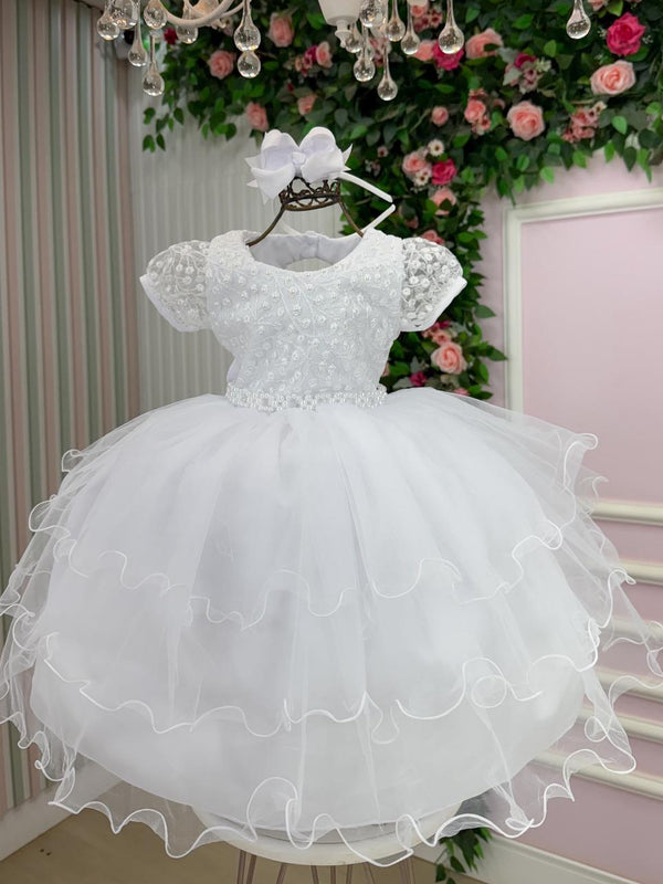 Vestido Bella Child Lavínia Branco