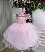 Vestido Bella Child Layla Rosa Bebe