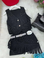 Conjunto Blogueirinha Boiadeira Maraisa