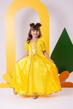 Fantasia Princesa Belli Princesa Amarela Longa Modelo 3