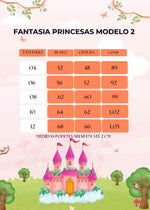 Fantasia Princesa Belli Princesa Amarela Longa Modelo 3
