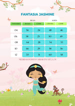 Fantasia Princesa Belli Princesa Jasmine