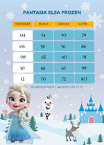 Fantasia Princesa Belli Frozen + Saiote