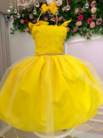 Vestido Marie Mariely Amarelo