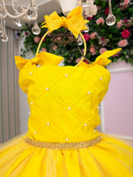 Vestido Marie Mariely Amarelo