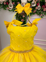 Vestido Marie Mariely Amarelo