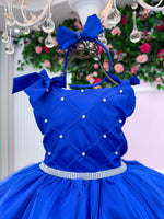 Vestido Marie Mariely Azul Royal