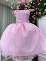 Vestido Marie Mariely Rosa Bebe