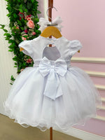 Vestido Menina Bonita Bebe Ana Livia Branco