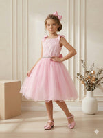 Vestido Marie Mariely Rosa Bebe