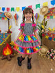Vestido Junino Banana Club Luxo Quermesse do Sertão Preto