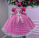 Vestido Marie Junino Luxo Ursinho do Sertão Pink