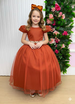 Vestido Marie Longo Heloisa Terracota