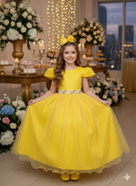 Vestido Marie Longo Heloisa Amarelo