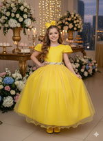 Vestido Marie Longo Heloisa Amarelo