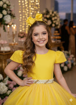 Vestido Marie Longo Heloisa Amarelo