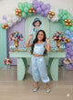 Fantasia Princesa Belli Princesa Jasmine Azul Bebe
