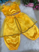 Fantasia Princesa Belli Princesa Jasmine Amarela Modelo 2