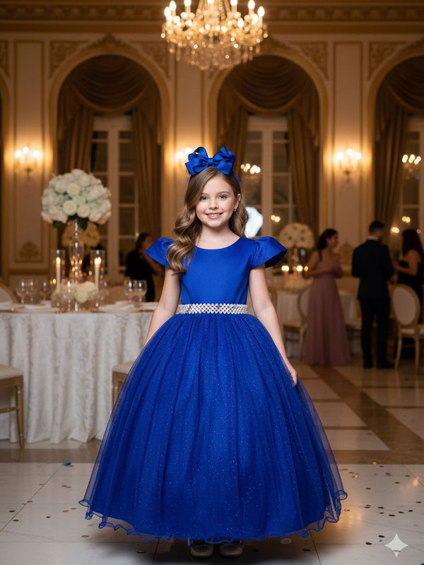 Vestido Marie Longo Heloisa Azul Royal