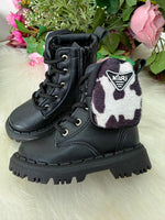 Bota\Coturno Nilqi Mimosa Preto