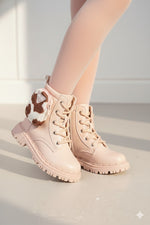 Bota\Coturno Nilqi Mimosa Rose