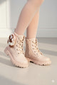 Bota\Coturno Nilqi Mimosa Rose