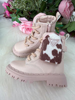 Bota\Coturno Nilqi Mimosa Rose
