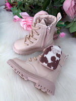 Bota\Coturno Nilqi Mimosa Rose
