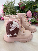 Bota\Coturno Nilqi Mimosa Rose