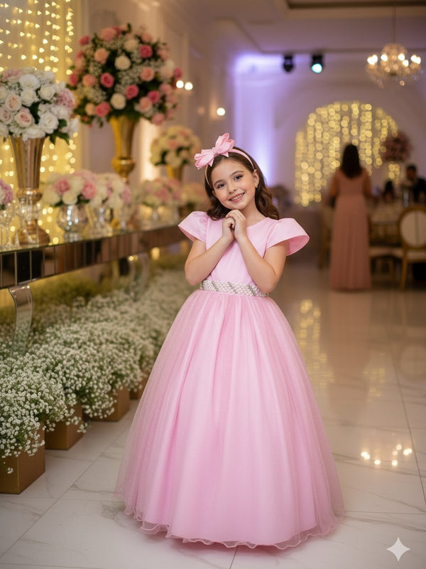 Vestido Marie Longo Heloisa Rosa Bebe