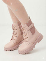 Bota\Coturno Nilqi Jade Rose