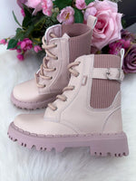 Bota\Coturno Nilqi Jade Rose