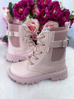 Bota\Coturno Nilqi Jade Rose