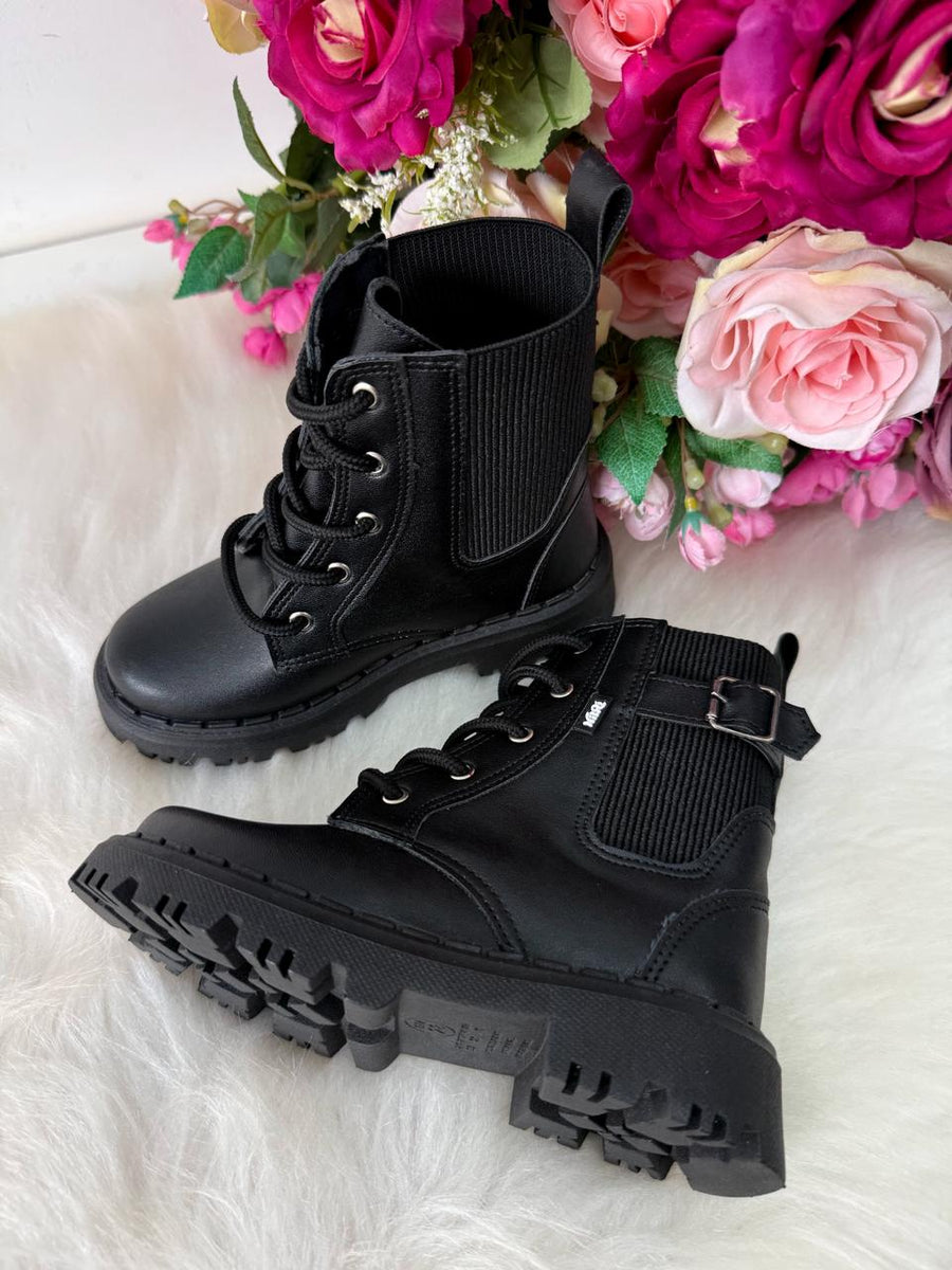 Bota\Coturno Nilqi Jade Preto