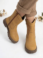 Bota Texana Masculina Nilqi Country Mostarda